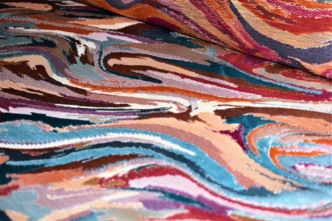 Multicolour Brocade