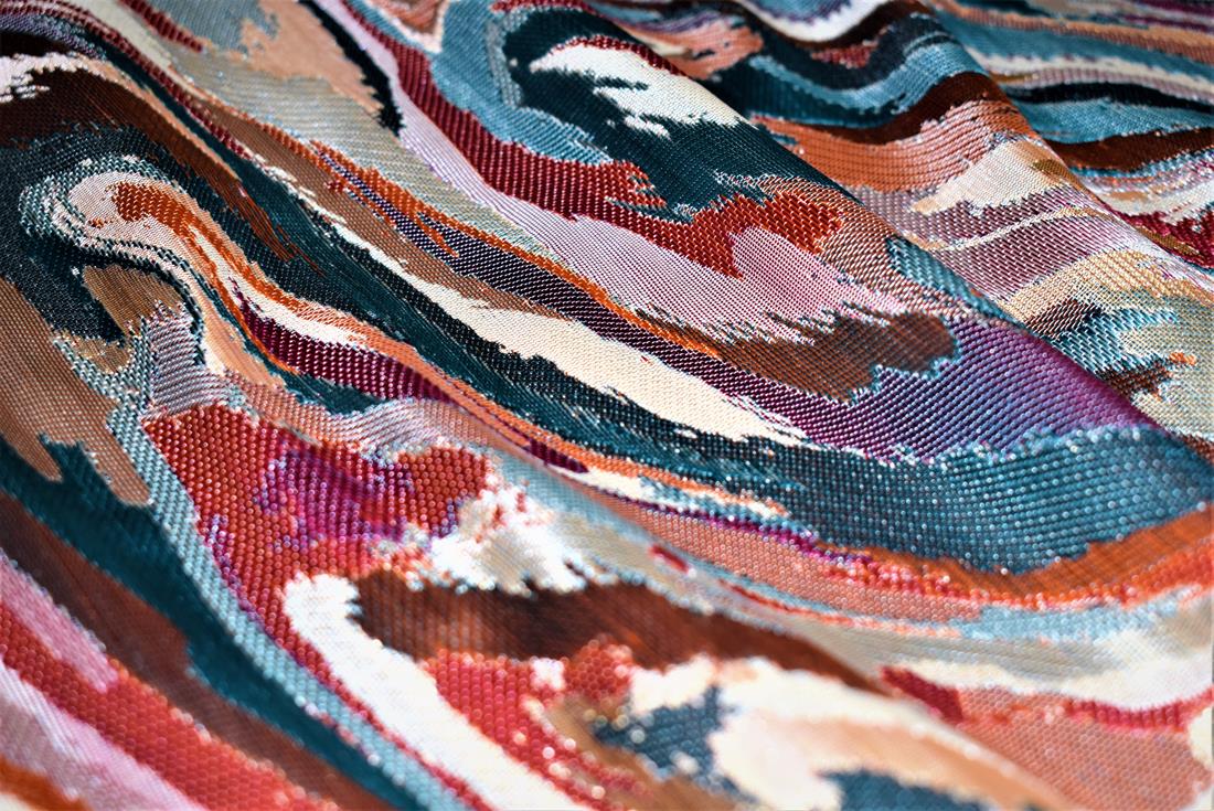 Multicolour Brocade