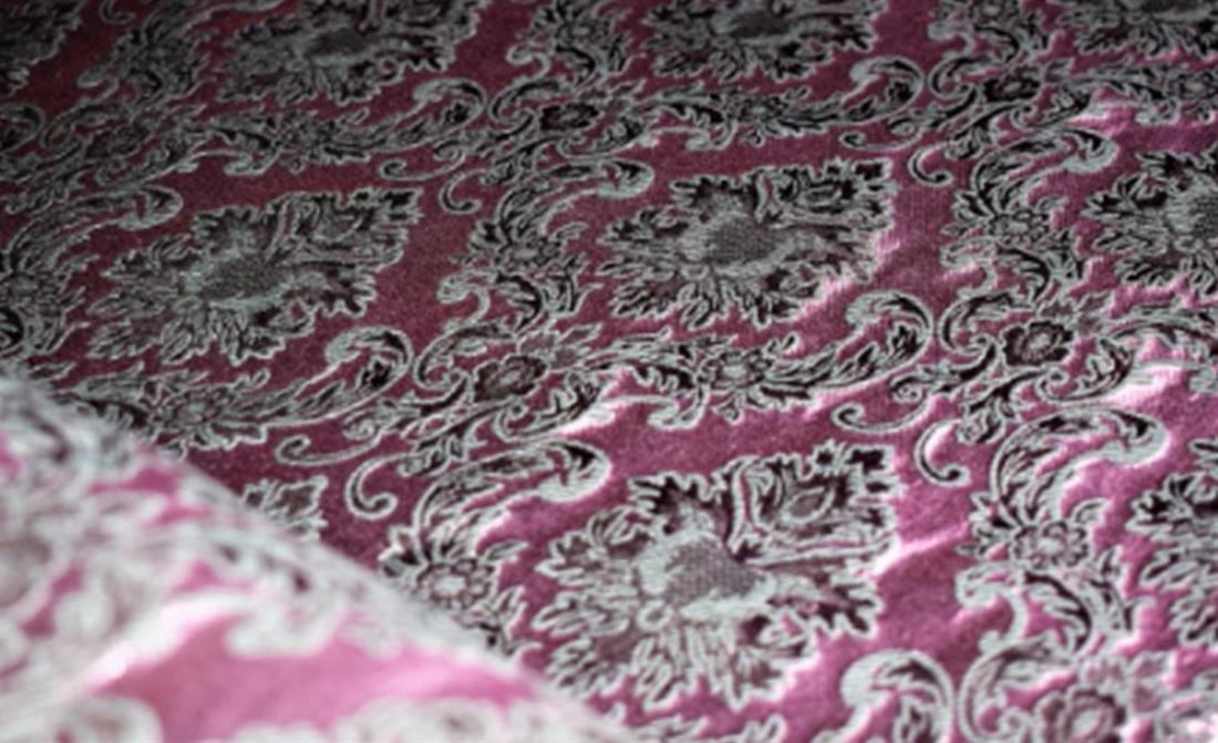 Pink Embroidered Brocades