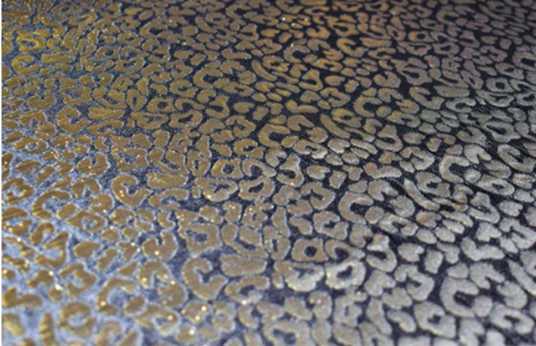 Blue Embroidered Brocades