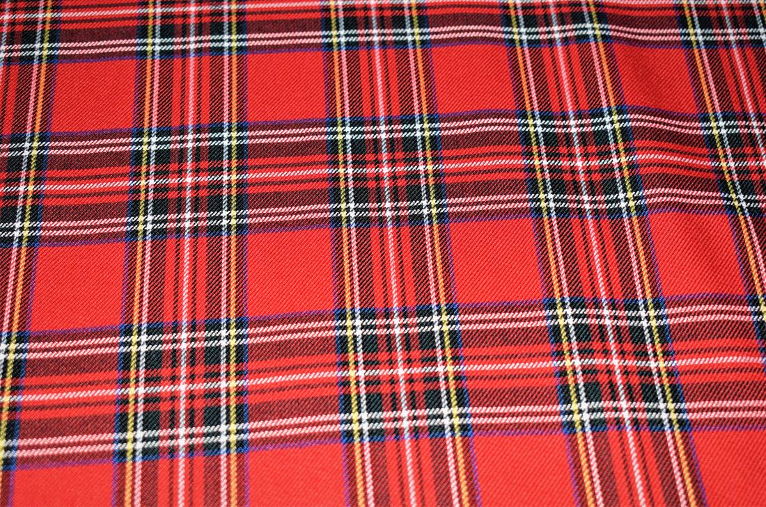 COL 12 Tartan Fabric