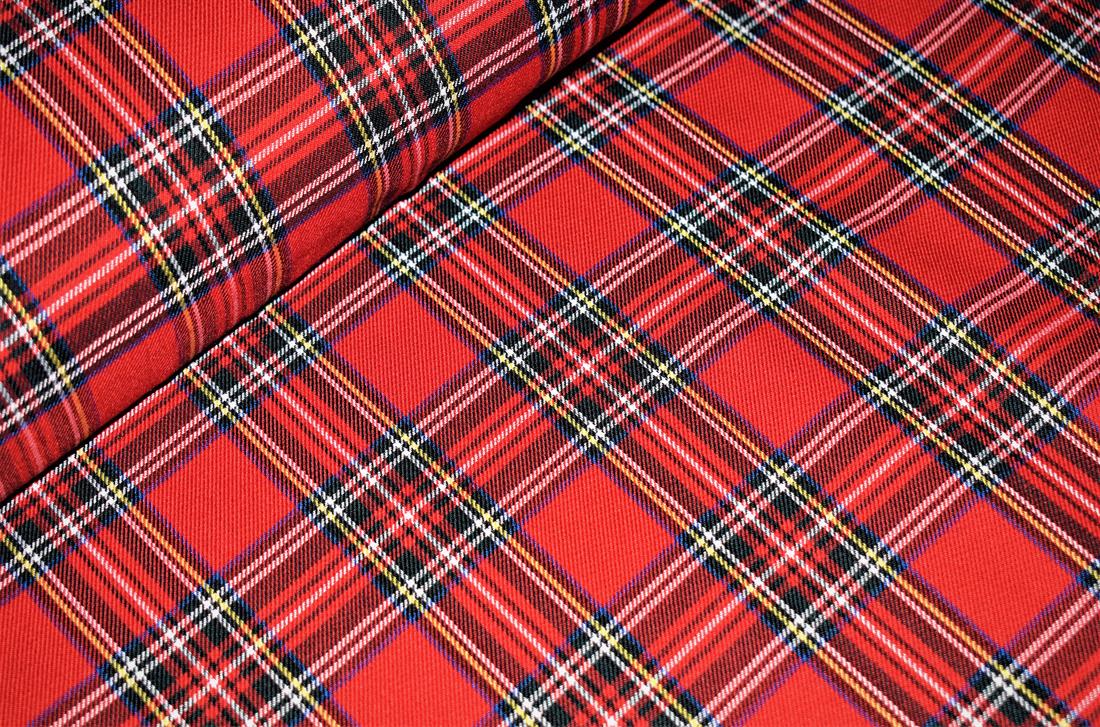 COL 12 Tartan Fabric