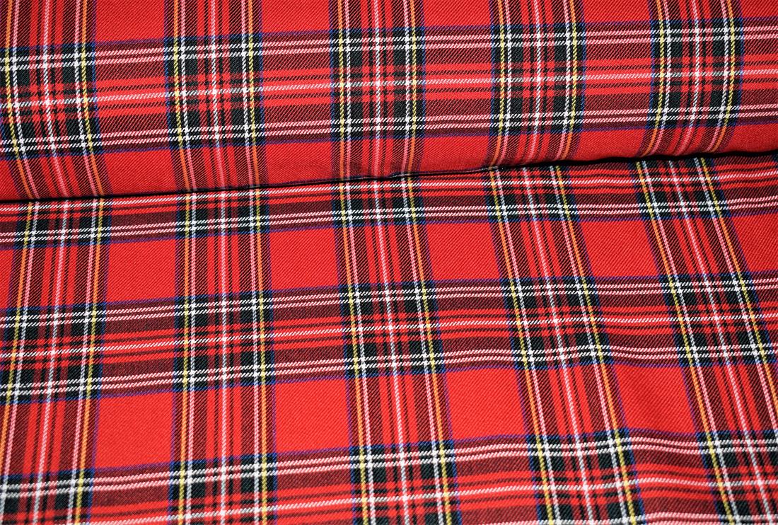 COL 12 Tartan Fabric