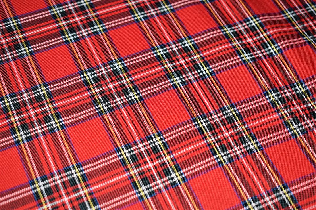 COL 12 Tartan Fabric