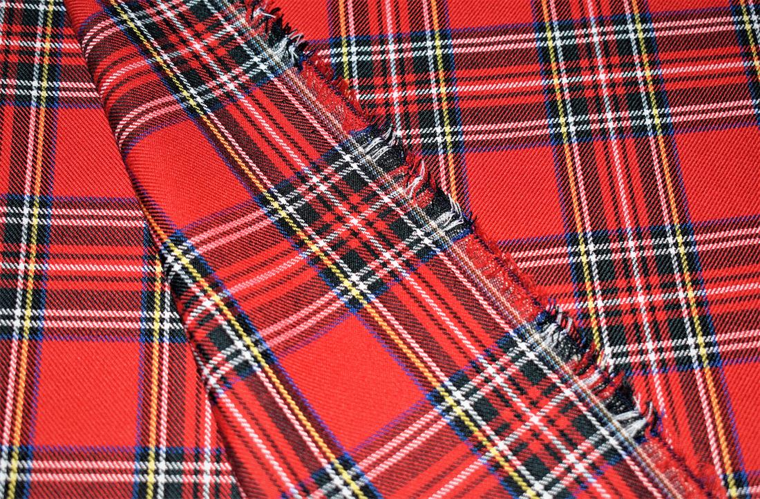 COL 12 Tartan Fabric