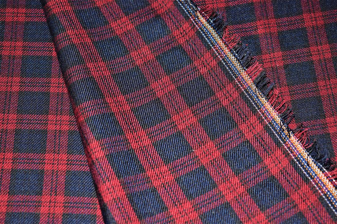 COL 7 Tartan Fabric