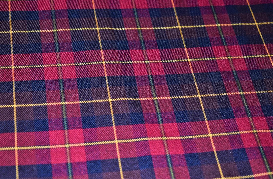 COL 9 Tartan Fabric