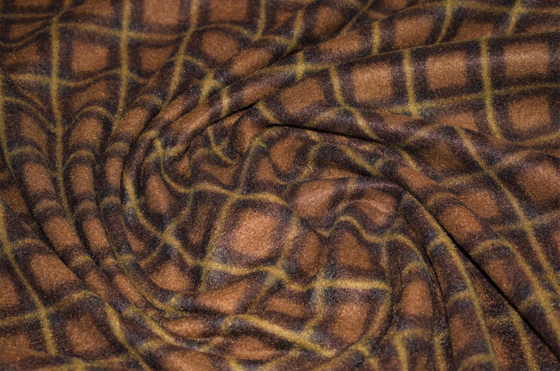 Brown Tartan Print