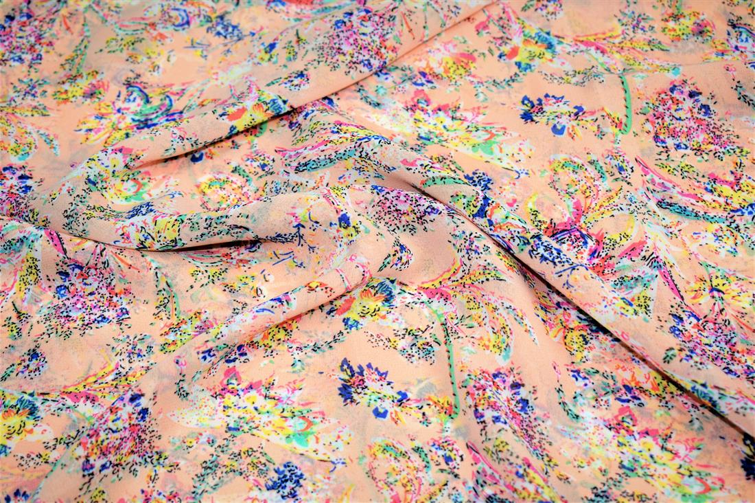 Multicolour Printed Chiffon Chiffons
