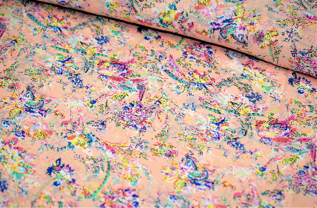 Multicolour Printed Chiffon Chiffons