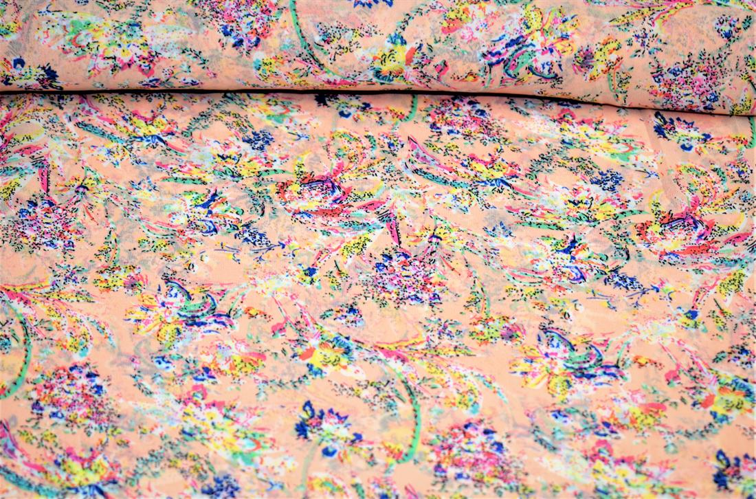 Multicolour Printed Chiffon Chiffons