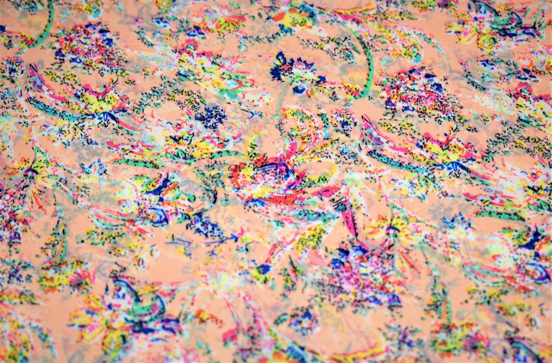 Multicolour Printed Chiffon Chiffons