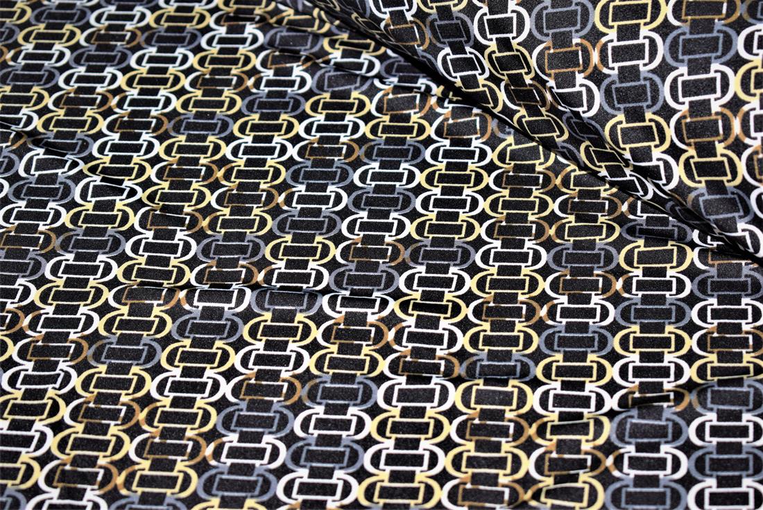 Brown Viscose Elastane Jersey