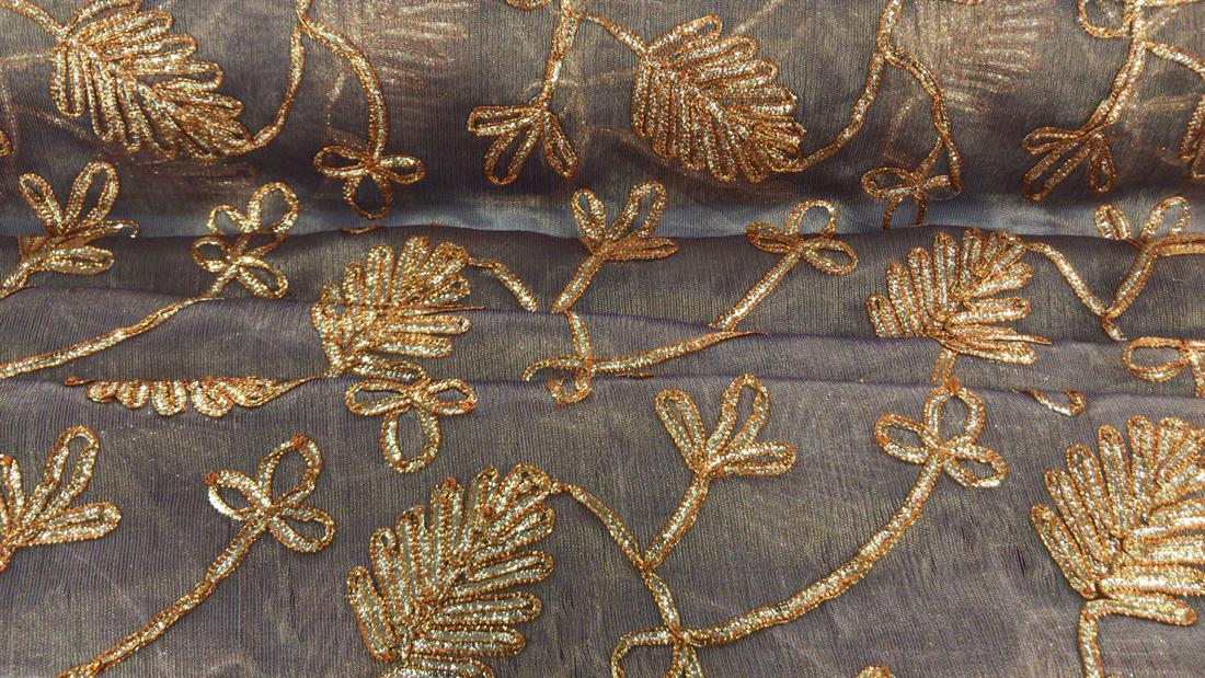 Lilac Light Weight Embroidery Fabric Sold by the Mtr