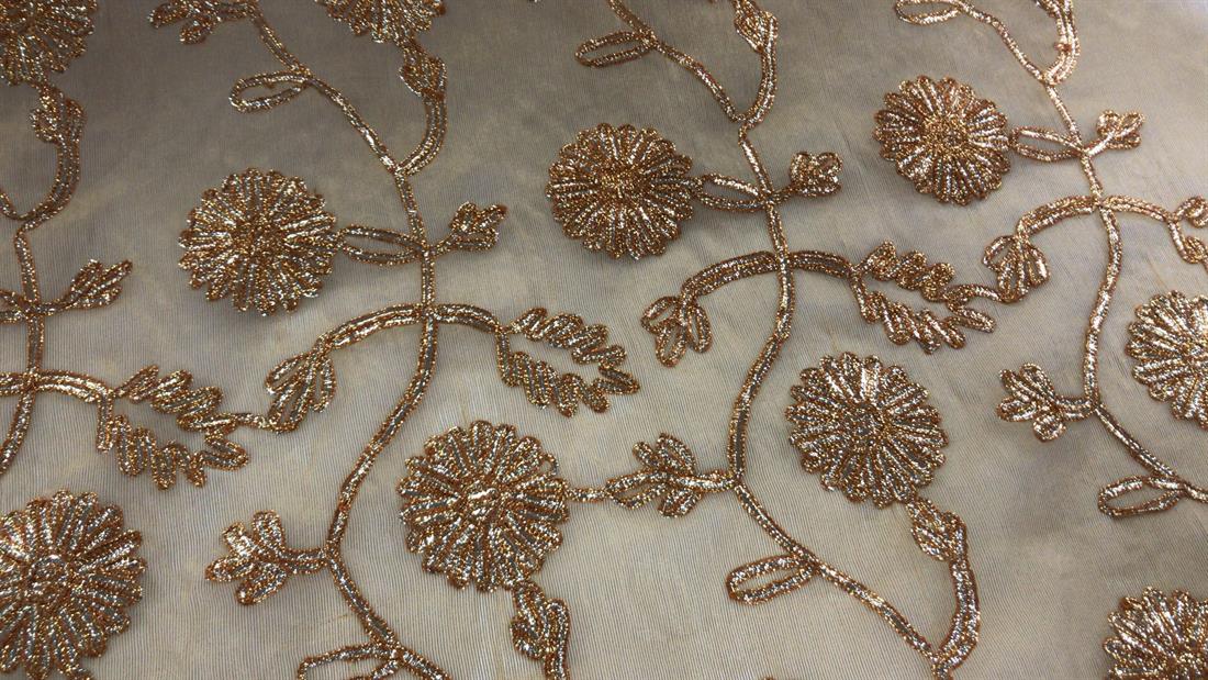 Gold Embroidered Fabrics