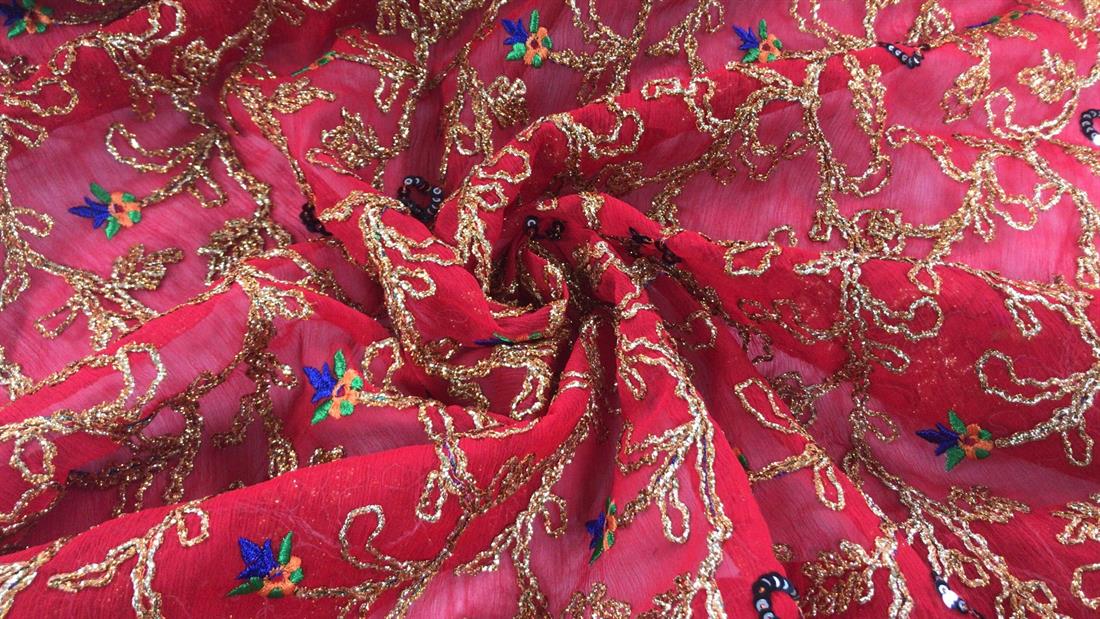 Embroidered Fabrics