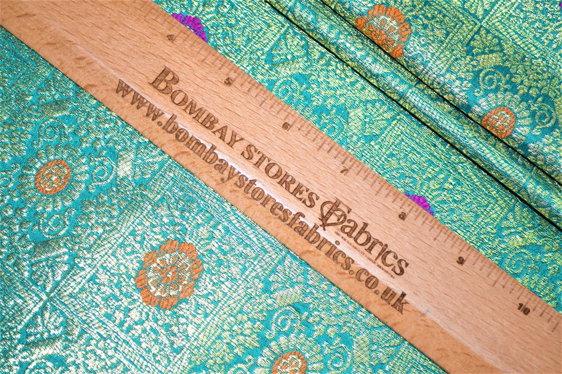 Turquoise Brocades
