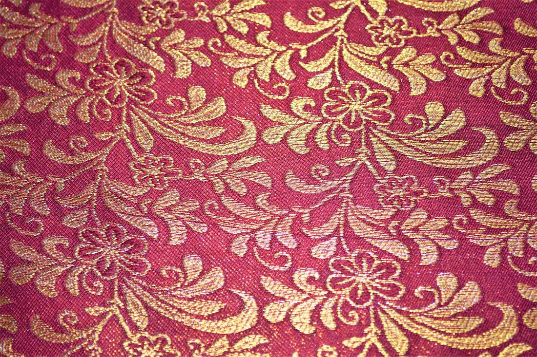 Fuchsia Brocade