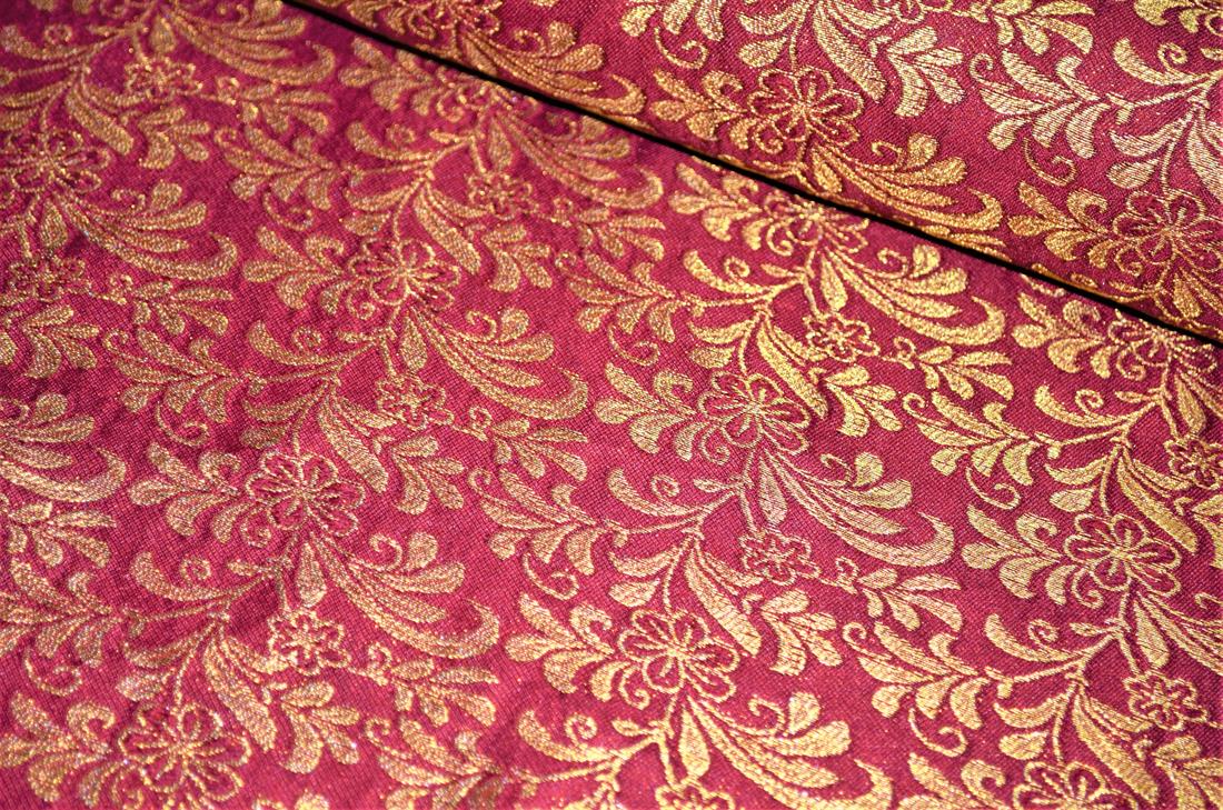 Fuchsia Brocade