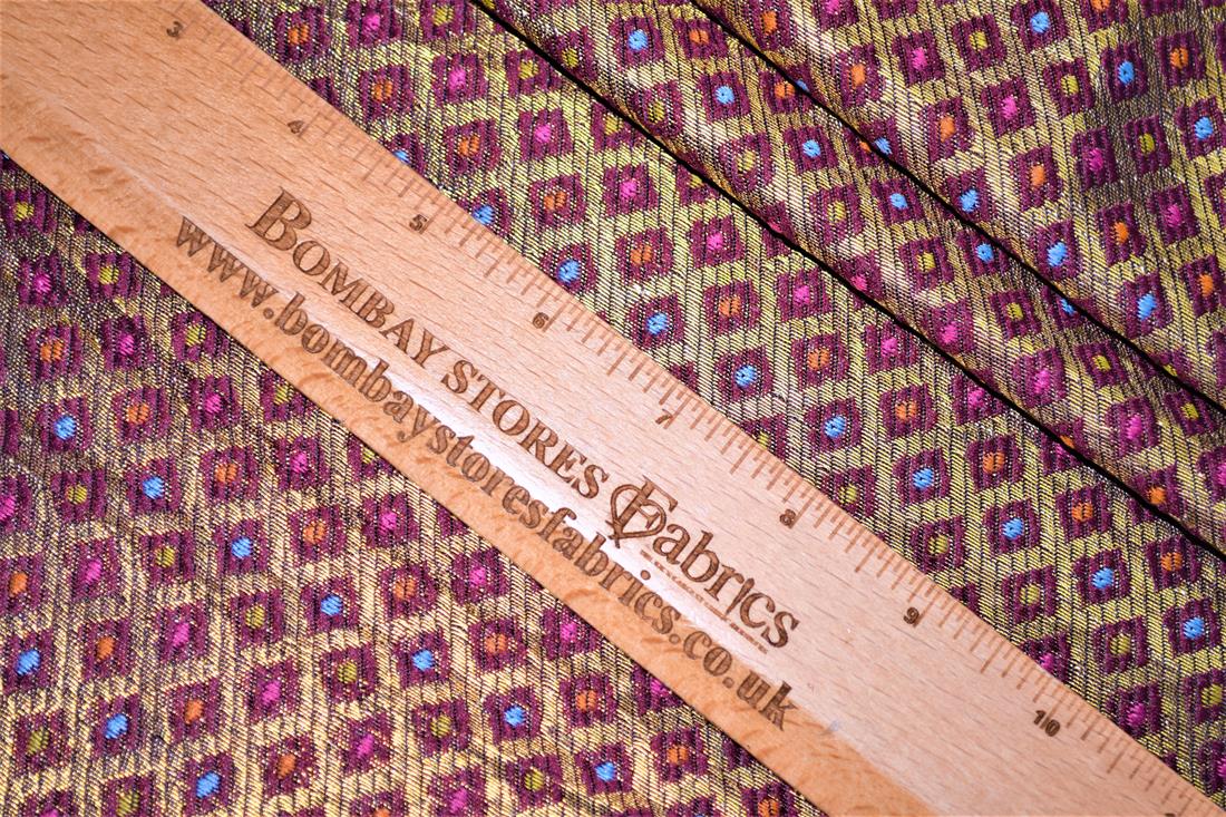 Purple Brocades