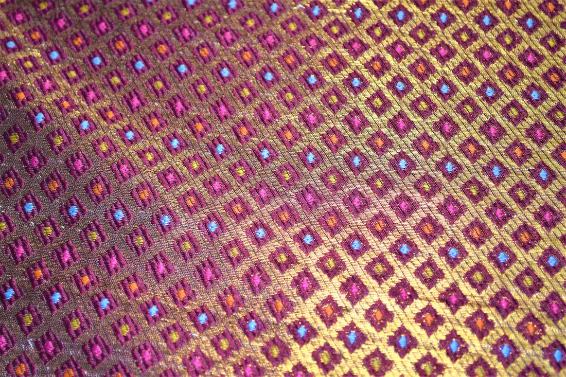Purple Brocades