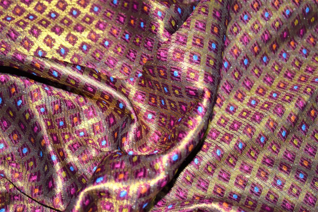 Purple Brocades