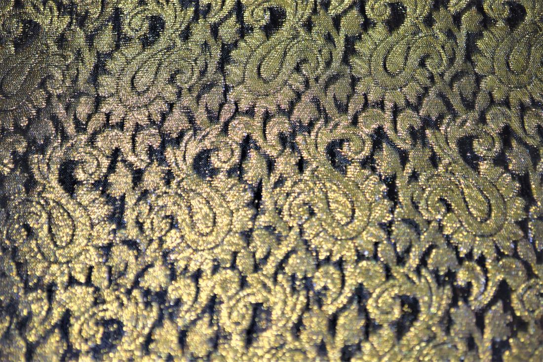 Navy Brocades