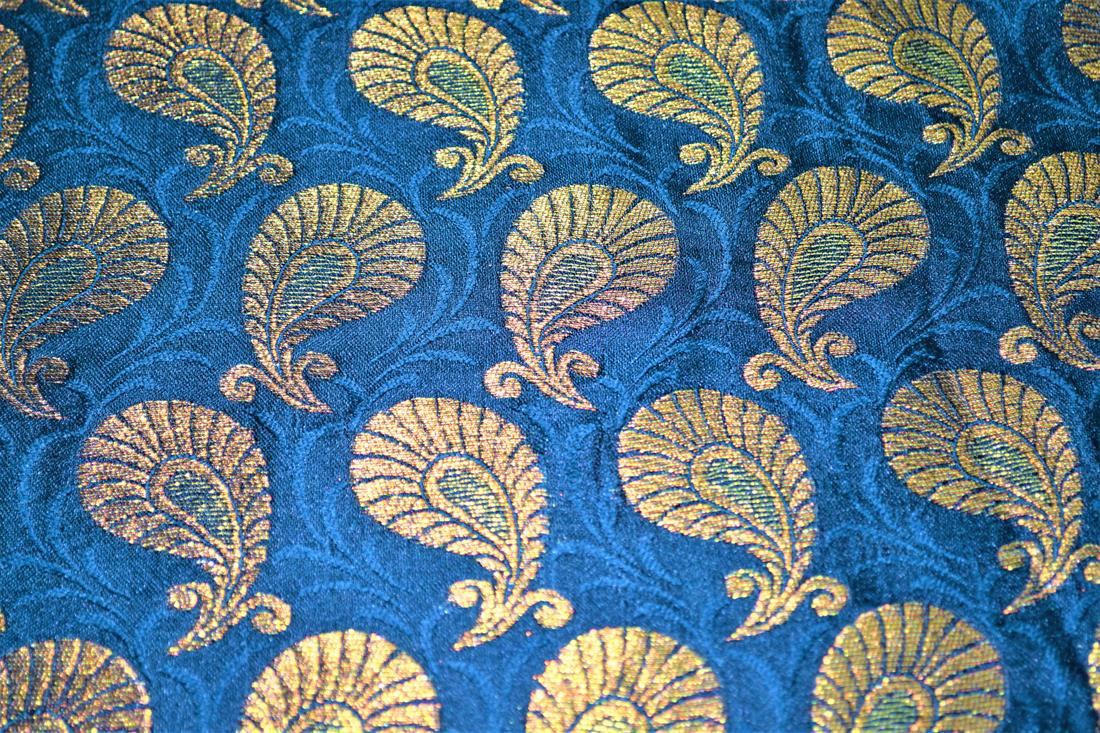 Turquoise Brocades