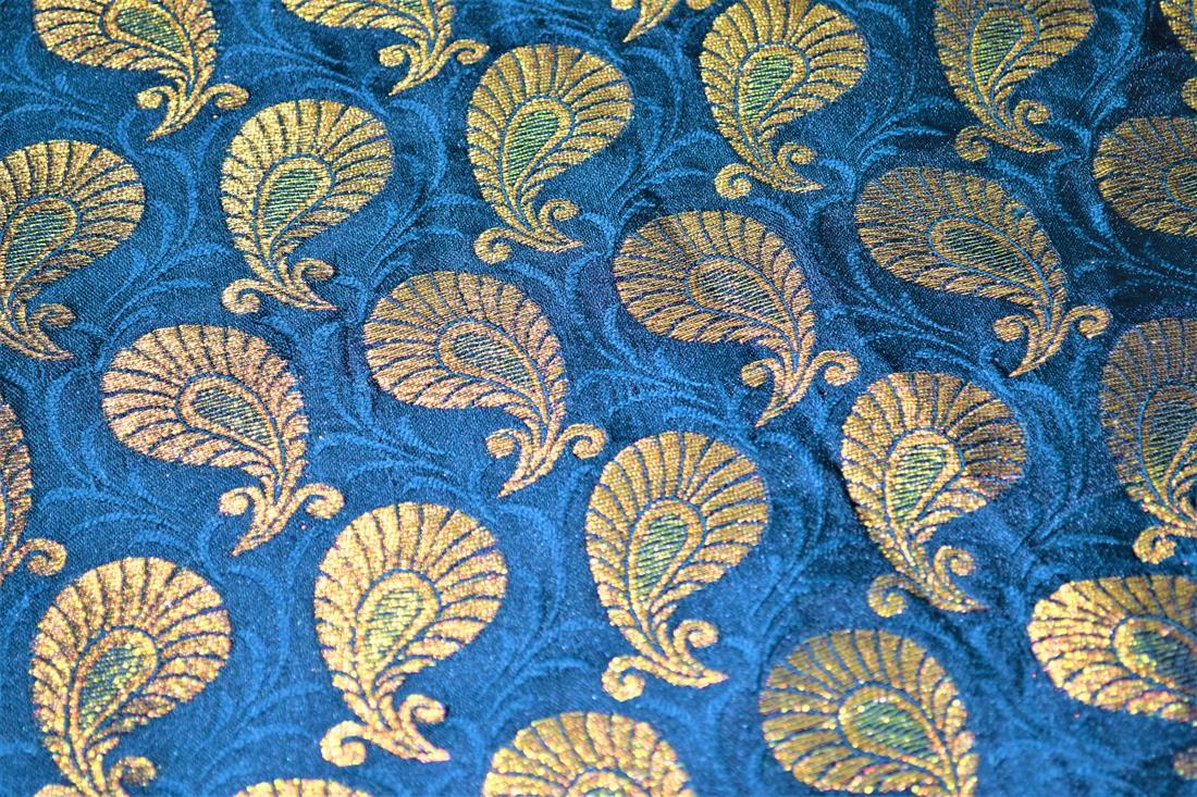 Turquoise Brocades
