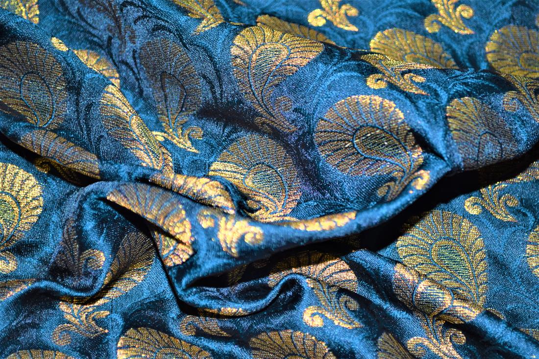 Turquoise Brocades