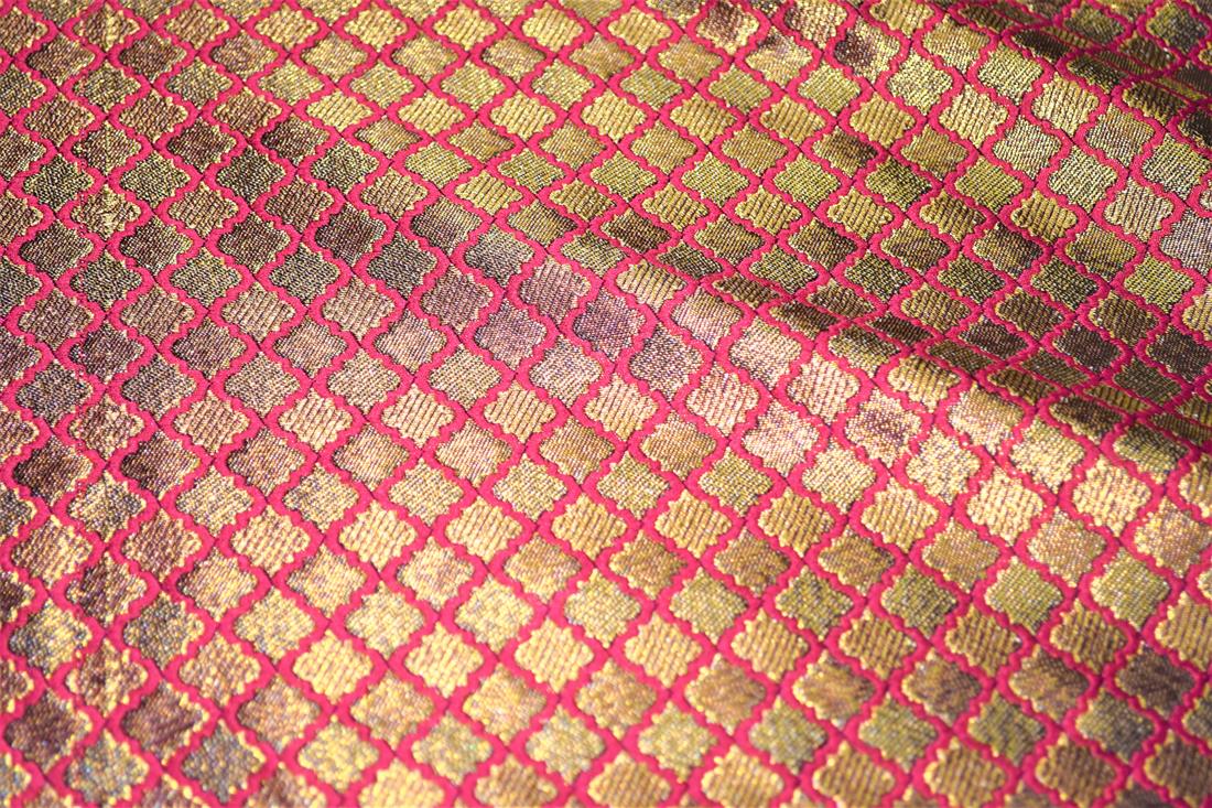 Pink Brocades