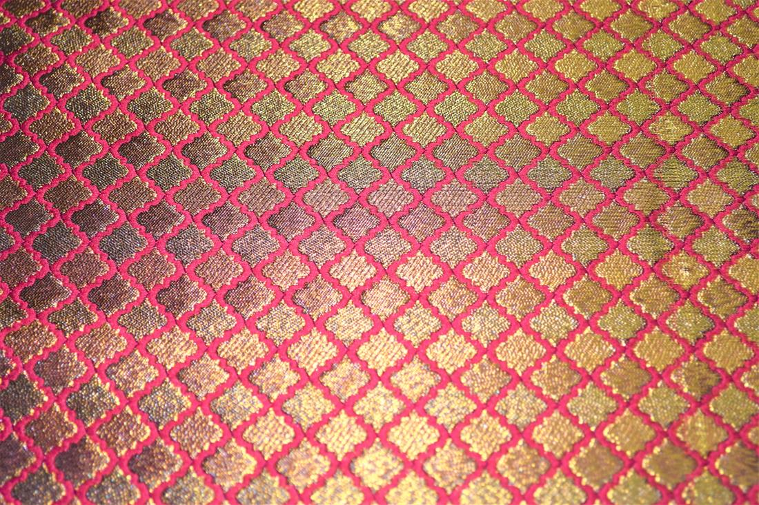 Pink Brocades