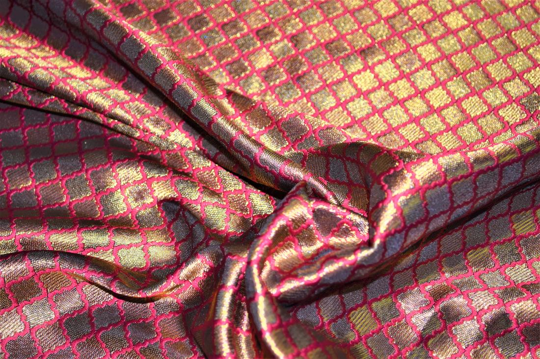 Pink Brocades