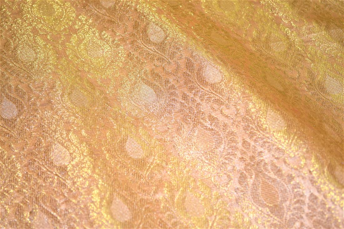 Peach Brocades