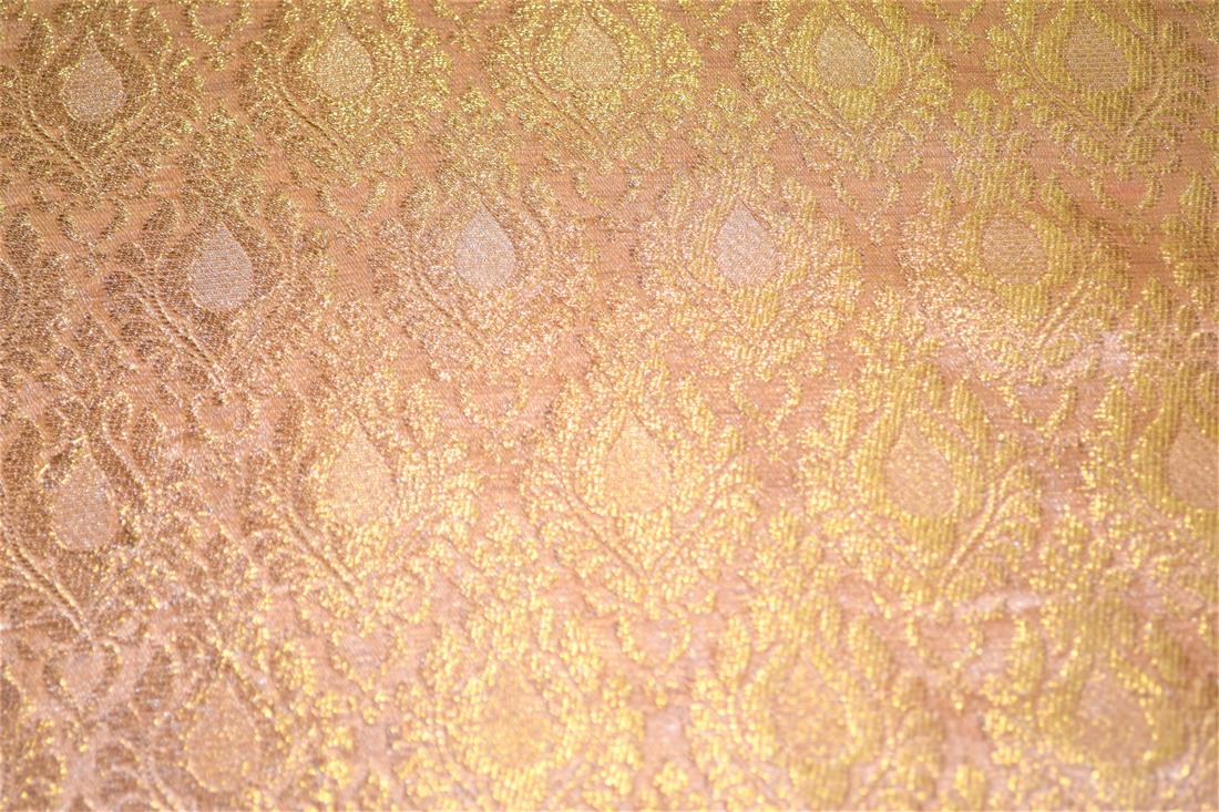 Peach Brocades
