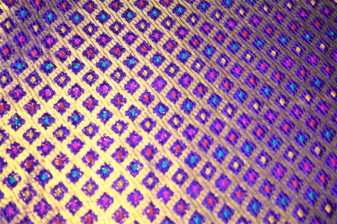 Purple Brocade