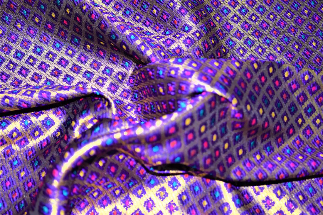 Purple Brocade