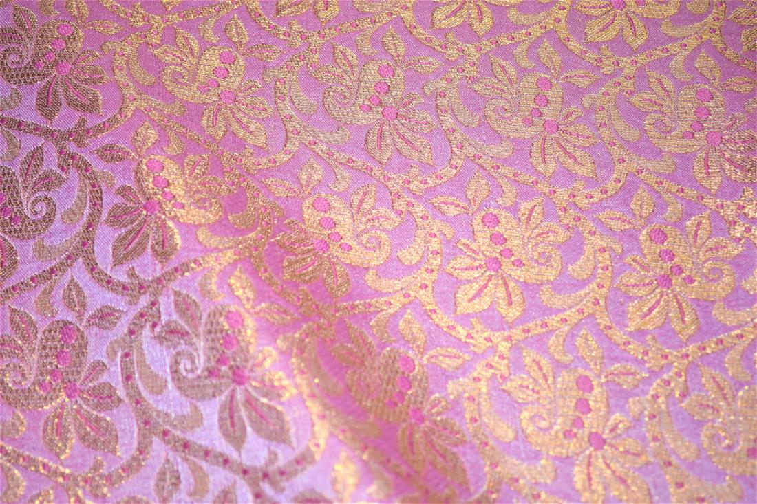 Pink Brocades