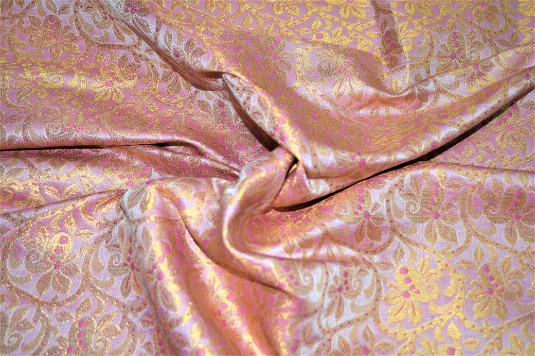 Pink Brocades