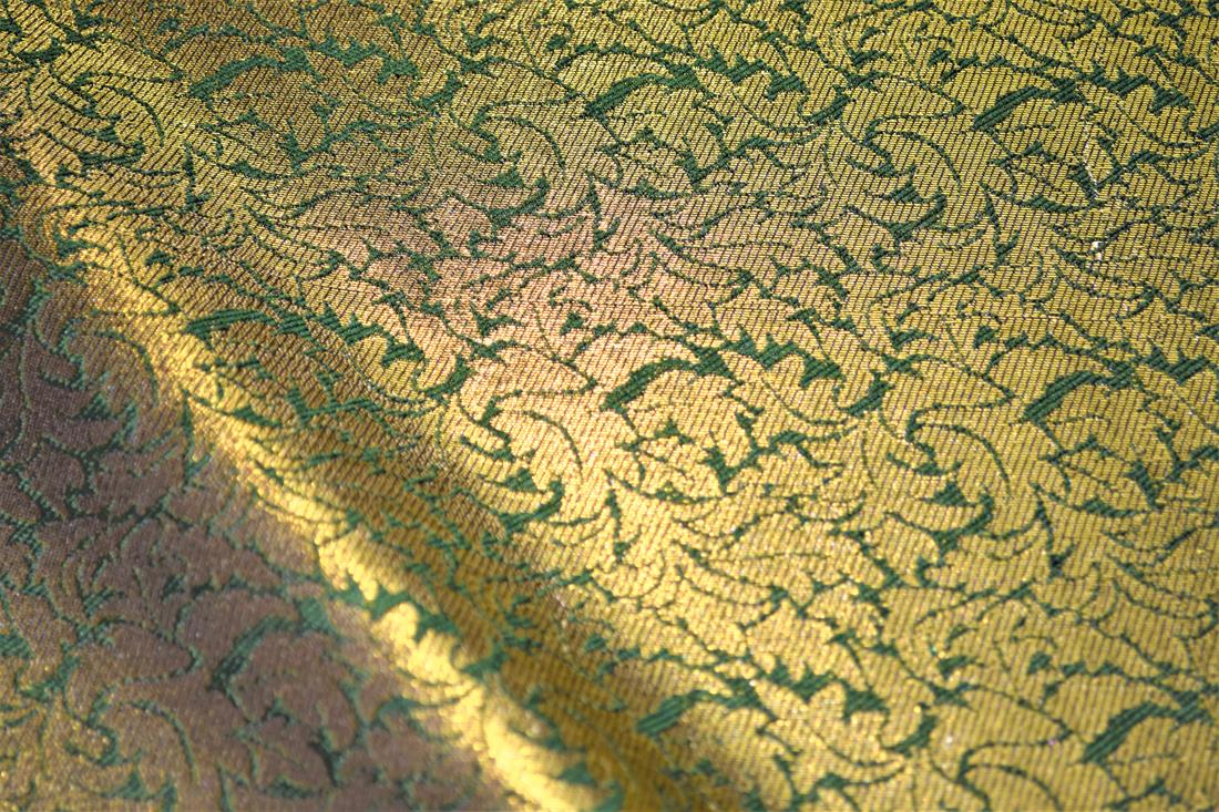 Green Brocades