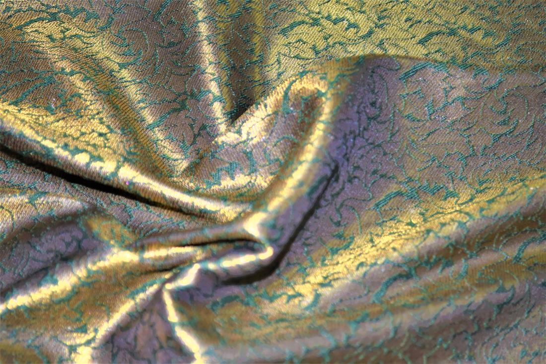 Green Brocades