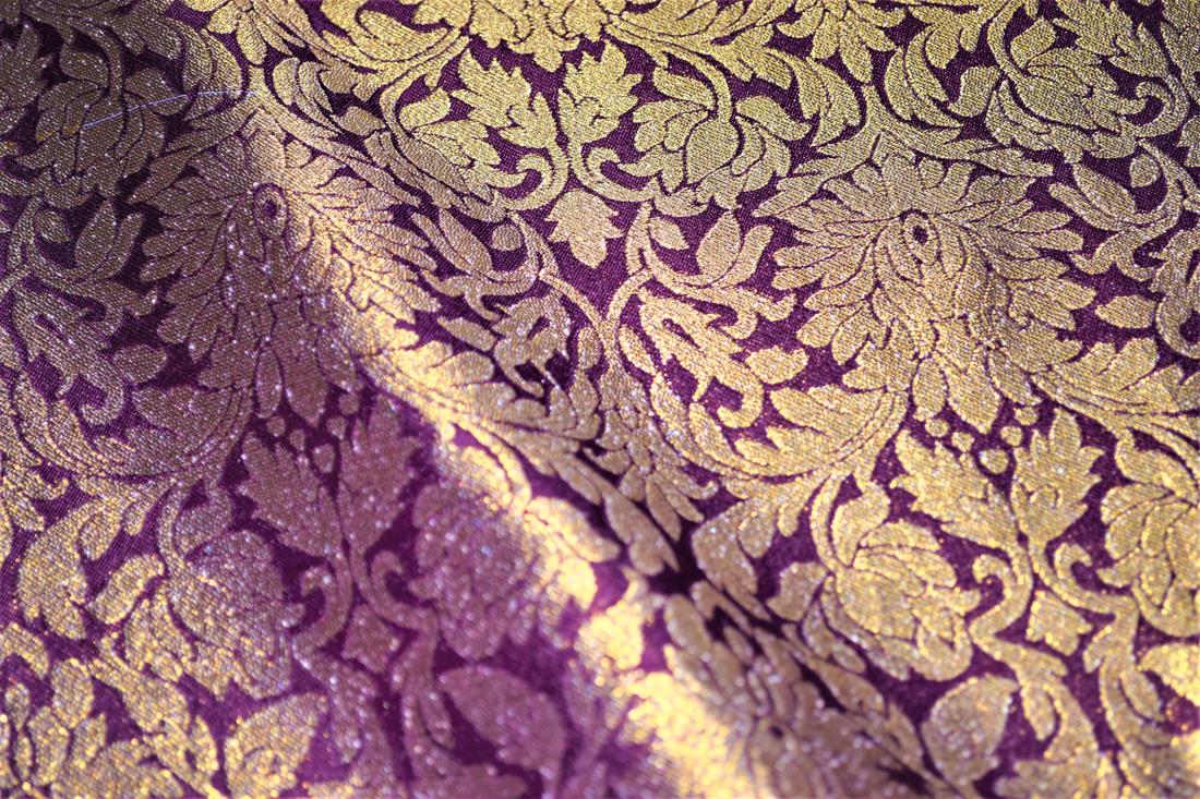 Cerise Brocades
