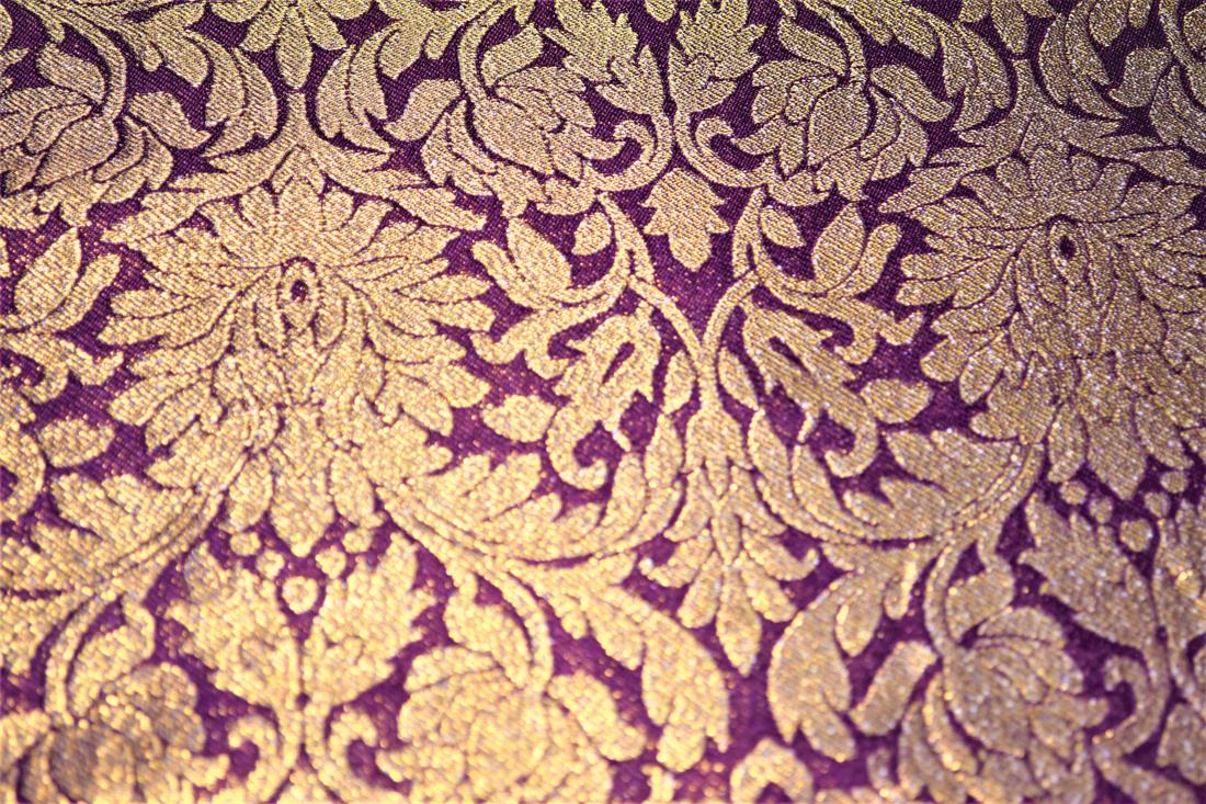 Cerise Brocades