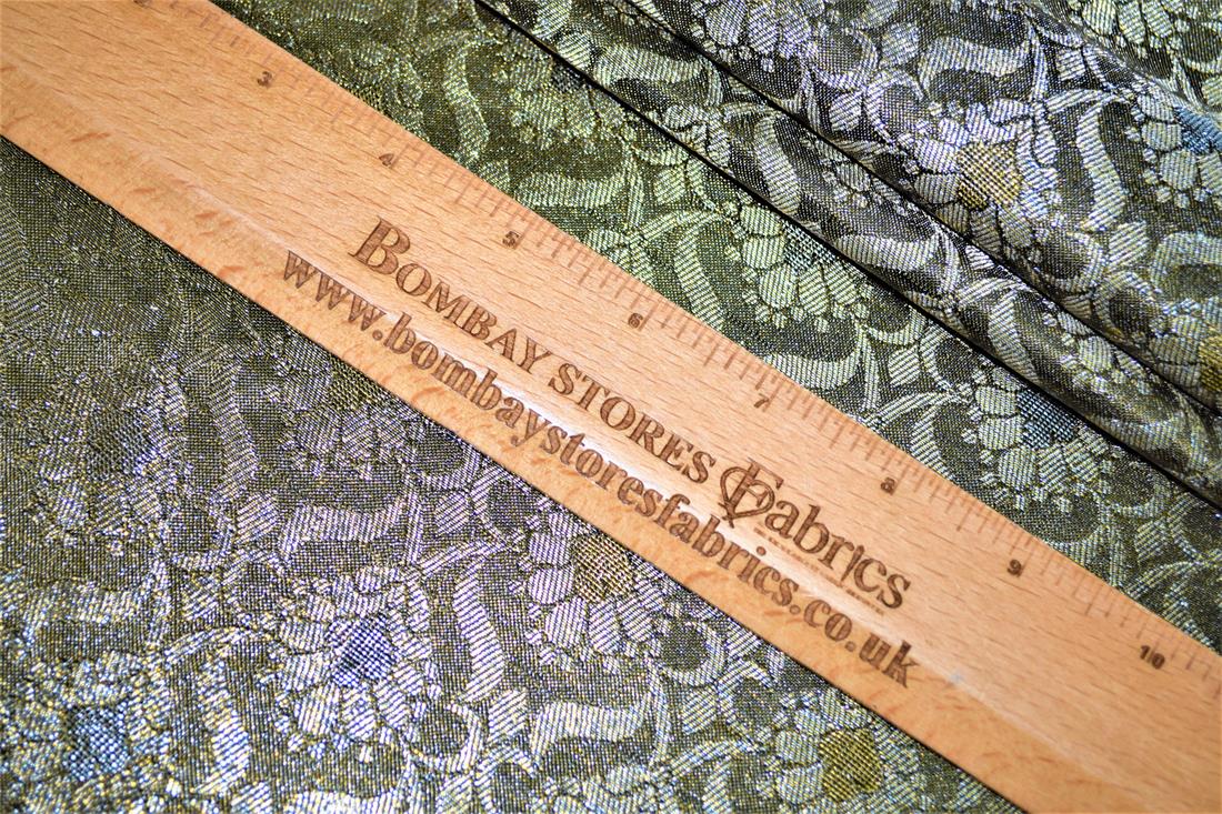 Green Brocades