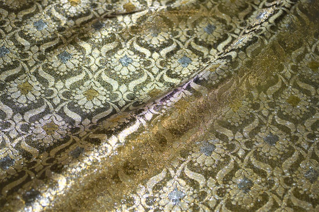 Green Brocades