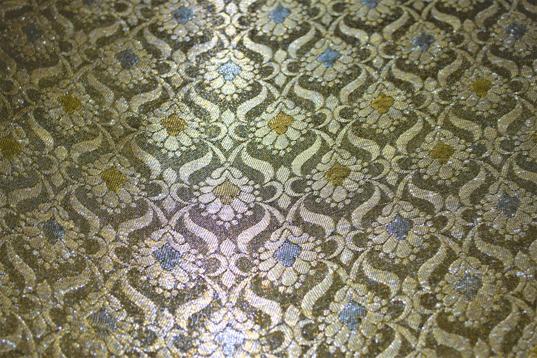 Green Brocades