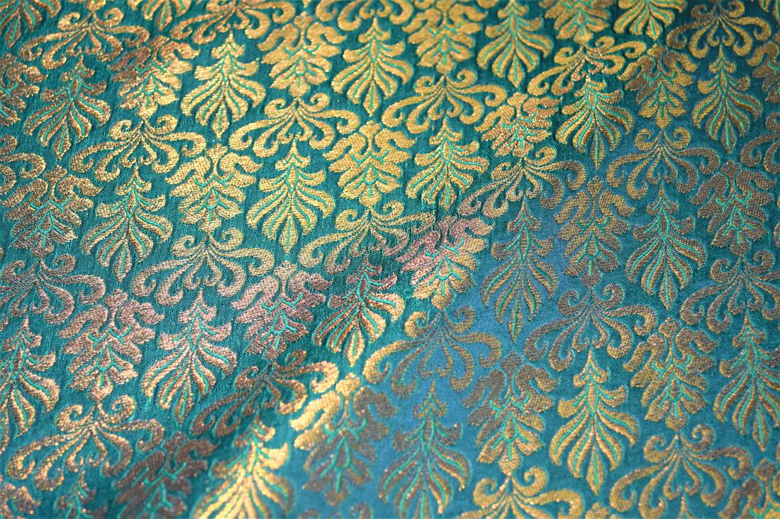 Turquoise Brocades