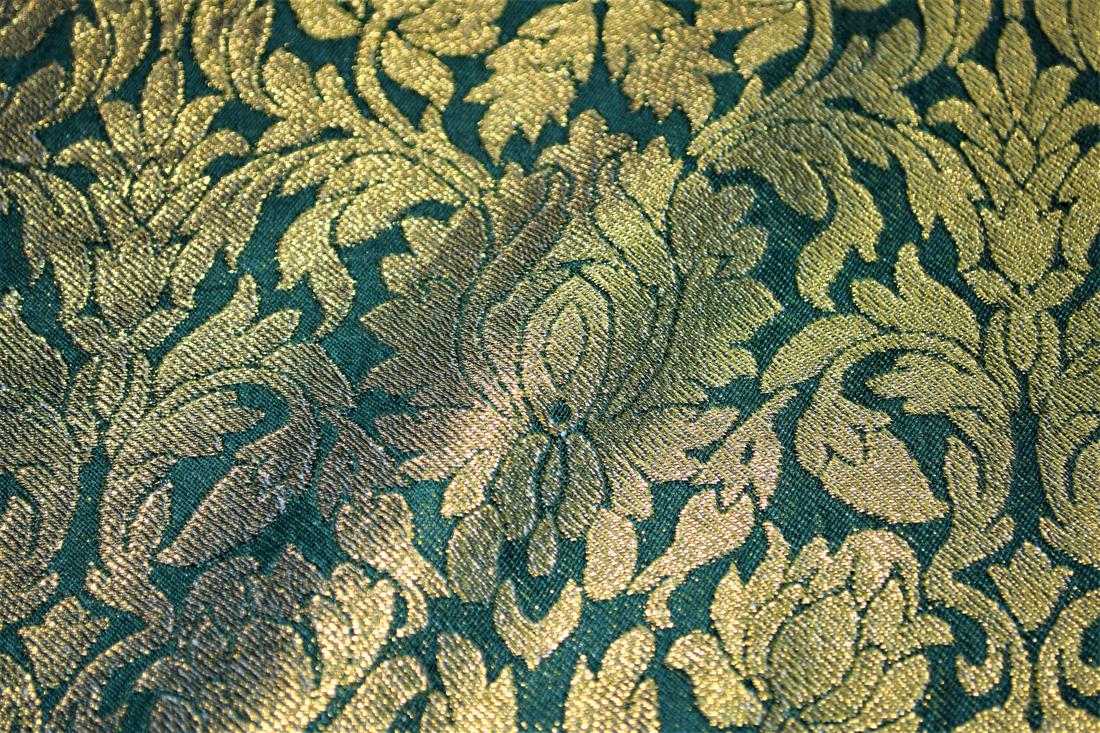 Green Brocades