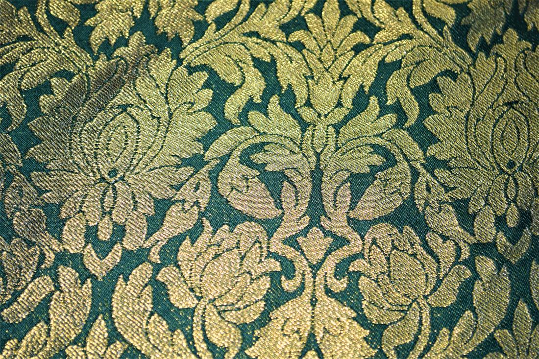 Green Brocades