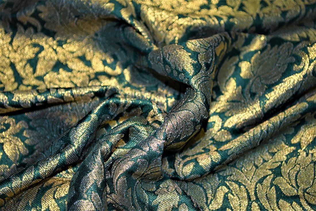 Green Brocades